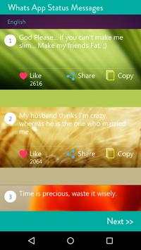 Status Messages for Whatsapp screenshot 2