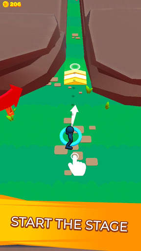 Stickman Dash скриншот 1