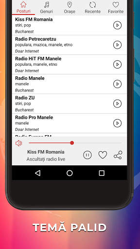 Radio online România: Listen to live FM radio screenshot 4