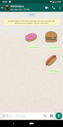 Food Stickers For WhatsApp - WAStickerApps screenshot 2