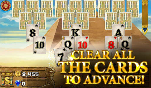 3 Pyramid Tripeaks Solitaire screenshot 2