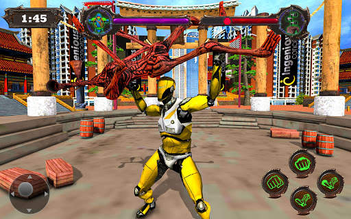 Siren Head Vs Robot Fighting screenshot 6