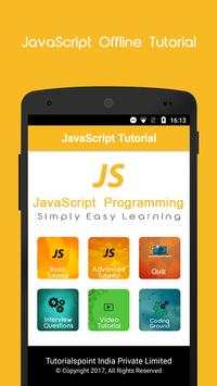 Javascript Offline Tutorial скриншот 1
