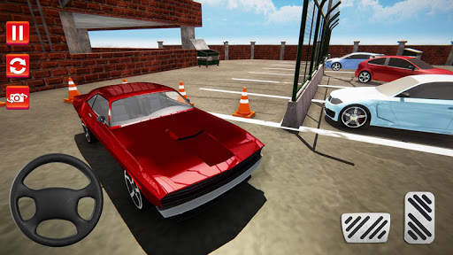 Backyard Parking Muscle Car 3D स्क्रीनशॉट 2
