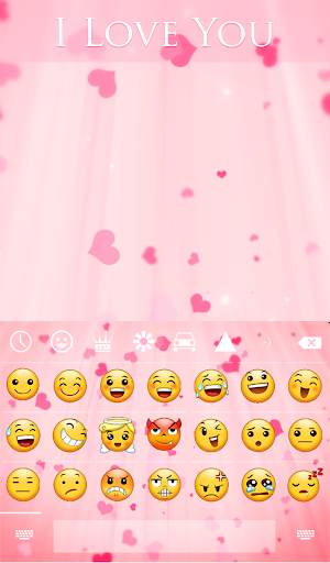 I Love You Animated Keyboard   Live Wallpaper скриншот 4