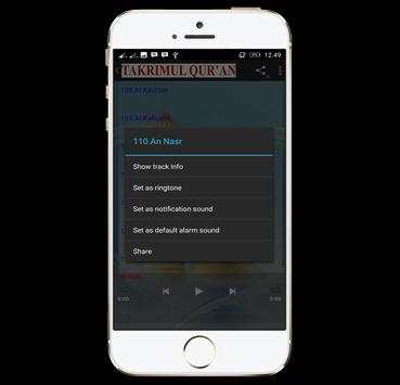 Quran Full MP3 screenshot 5