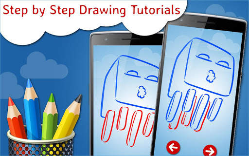 How to Draw Minecraft step by step Drawing App screenshot 1