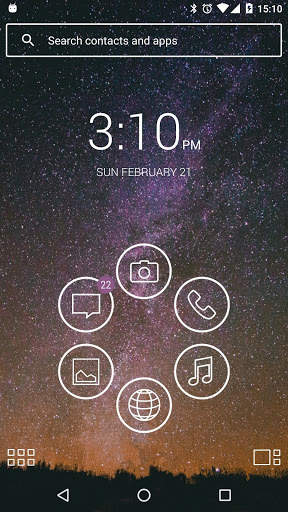 Light Lines Theme for Smart Launcher screenshot 1