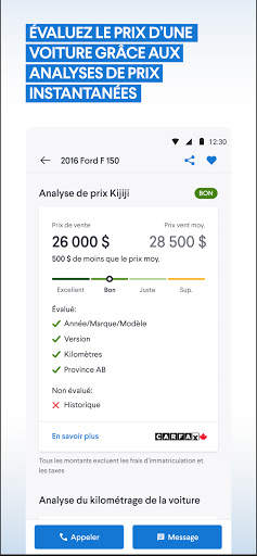 Kijiji Autos: voitures neuves  screenshot 3