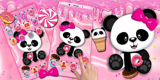 Cute, Panda, Donut Themes & Live Wallpapers screenshot 4