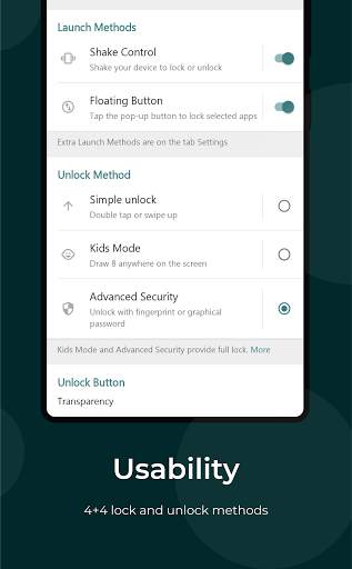Lock My Touch screenshot 2
