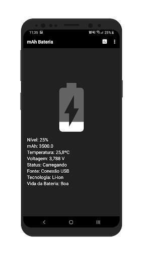 mAh Bateria screenshot 3