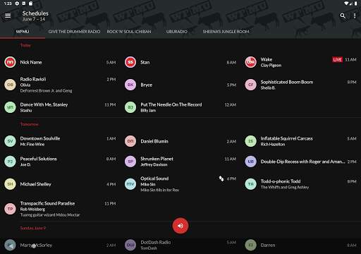 Woof Moo - An unofficial WFMU radio player screenshot 18