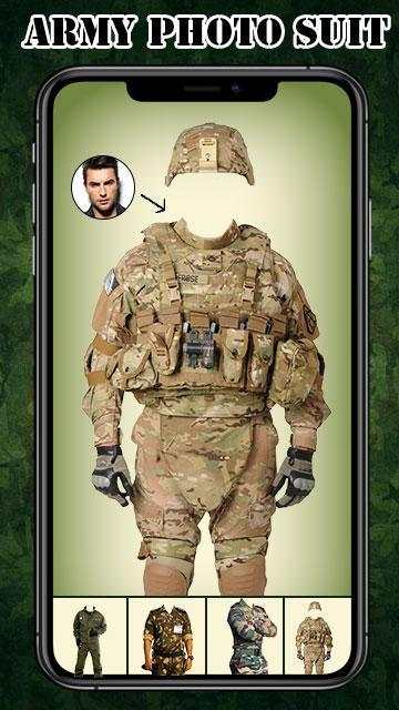 Suit : Army Suit Photo Editor - Army Photo Suit screenshot 5
