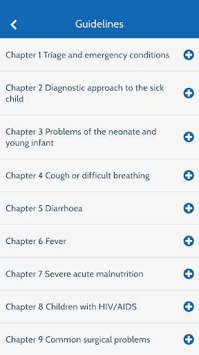 WHO Hospital Care for Children screenshot 2