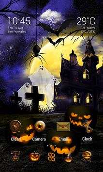 Halloween Dynamic V Launcher Theme screenshot 2