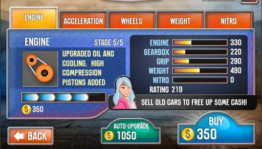 Drag Racing Battle screenshot 2