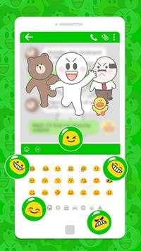 Keyborad Theme for Lin screenshot 2