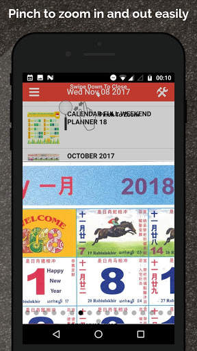 Singapore Calendar Horse 2020 screenshot 7