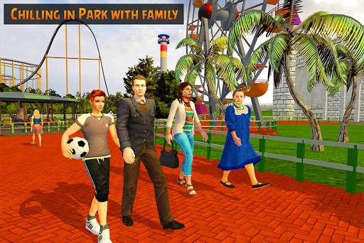 Handsome Virtual dad: Father Simulator Family life screenshot 6