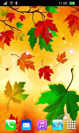 Autumn Leaves Live Wallpaper screenshot 3