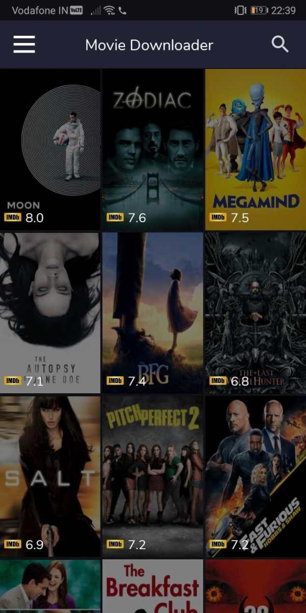 Movie Downloader screenshot 1