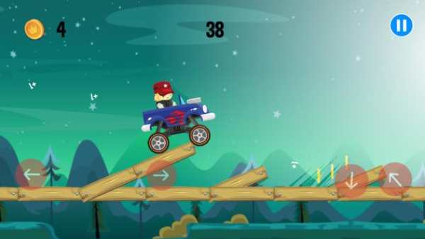 Monster Truck Hill Racing Game screenshot 12