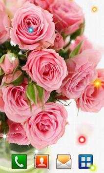 Roses Pink live wallpaper screenshot 3