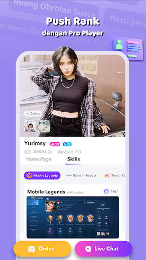Lita - Jasa Teman Mabar screenshot 2