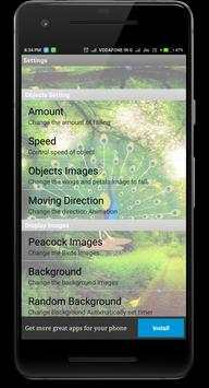 Peacock Live Wallpaper screenshot 7