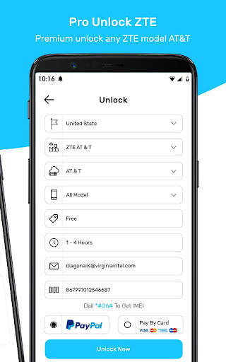 Free SIM Unlock Code for ZTE Phones screenshot 20