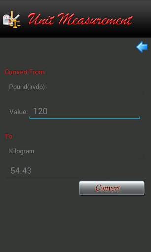 Unit Measurement 3 تصوير الشاشة