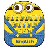 Yellow Cartoon Keyboard Theme (FREE) 10001001