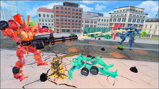 Robot Games : Ultimate Robot Car Transform Games screenshot 4