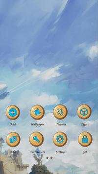 Magic Sky GO Launcher Theme скриншот 5