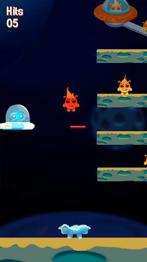 Alien Fight : ice alien vs fire alien war screenshot 2