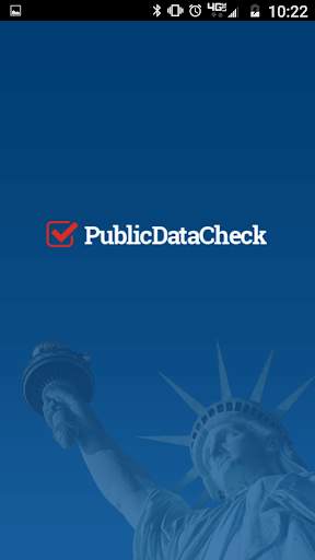 Public Data Check Mobile App screenshot 1
