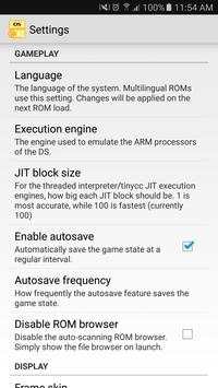 NDS emulator for Android screenshot 2