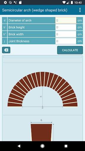 Brick Arch Calculator screenshot 7
