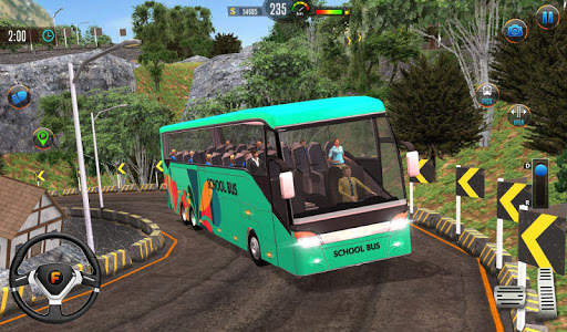 Offroad School Bus Drive Game screenshot 11