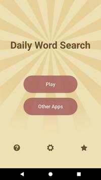 Daily Word Search screenshot 1