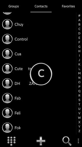 THEME i 9 BLACK METAL EXDIALER screenshot 2
