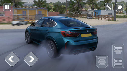 Car Driving Simulator BMW X6 screenshot 6