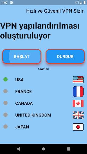 Gizli VPN screenshot 2