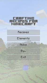 Crafting recipes for Minecraft screenshot 1