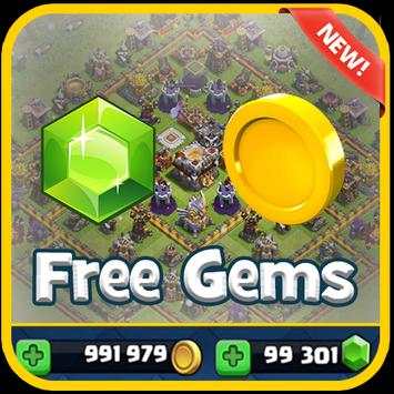 Unlimited Gems for COC Prank screenshot 3