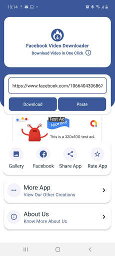 Video Downloader for Facebook screenshot 1