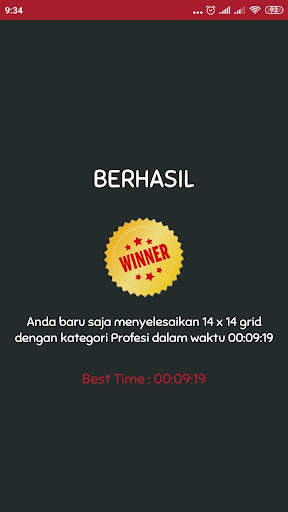Cari Kata Game screenshot 7