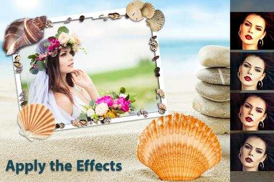 Sea Shell Photo Frame Editor screenshot 4