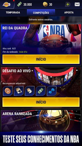 Jogo de Basquete NBA NOW móvel screenshot 5